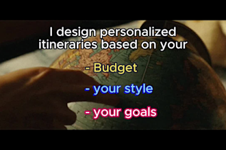 plan your custom travel itinerary and vacation