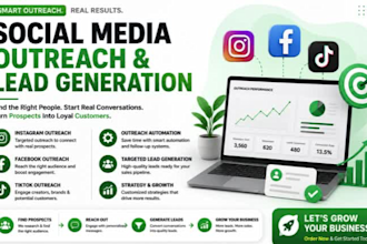 instagram outreach facebook outreach tiktok outreach automation lead generation
