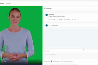 build an ai video avatar assistant with talking characters