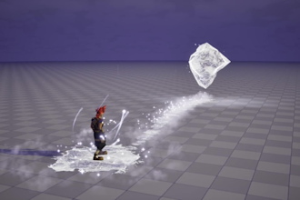 create unreal engine vfx in niagara particle system, unreal engine game vfx
