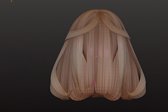 going to create hairstyles and items for roblox