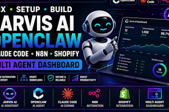 fix setup jarvis ai openclaw claude code shopify multi agent obsidian dashboard