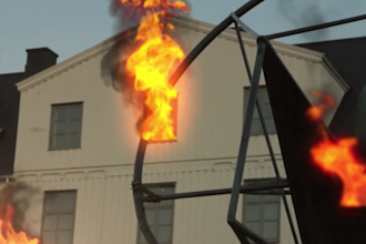 create vfx fire explosion effect, horror effect, smoke effect , cgi compositing