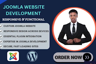 design, redesign, customize and fix your joomla website
