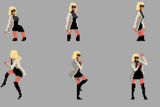 do pixel character, game sprite, rpg sprite, pixel animation, rpg maker,