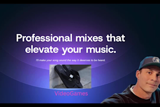 mix and master your song to industry standard, no cure no pay