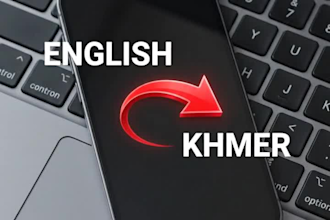 translate english to khmer within 24 hours