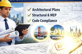 provide texas pe stamp for structural engineering and city permit drawings