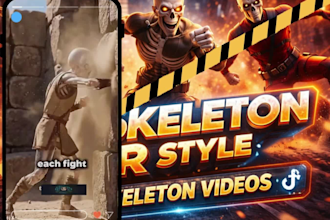 create viral dr data style ai skeleton storytelling shorts ai skeleton