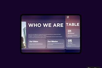 design or redesign pitch deck presentation design on canva or powepoint in 24hrs