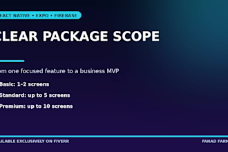 develop a react native android mobile app with expo and firebase
