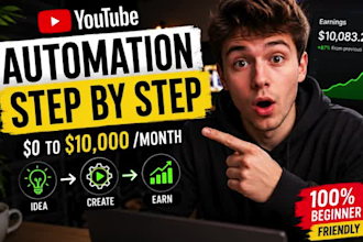 build and manage a profitable youtube automation channel
