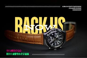 do kickstarter campaign design crowdfunding campaign design and setup