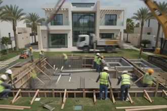 create a professional swimming pool time lapse video from your footage