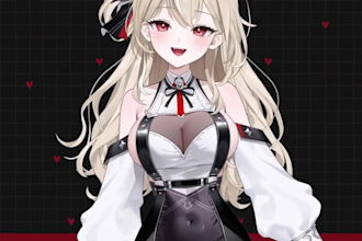 design live 2d vtuber model vtuber rigging 2d vtuber model live2d vtuber model