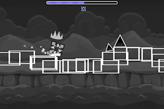 make a good looking geometry dash layout for you