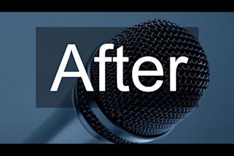 clean and enhance your audio to studio quality