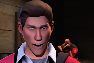 create custom sfm, mmd character, l4d2, gmod, tf2 model, sfm porting, vrchat