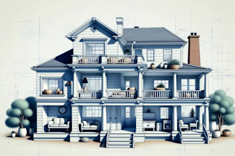 do photorealistic interior design, exterior design rendering