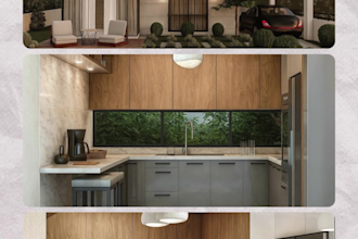 create realistic exterior renderings for your house or villa