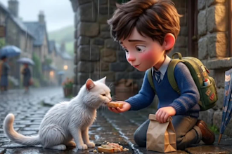create ai animated kids story videos for youtube