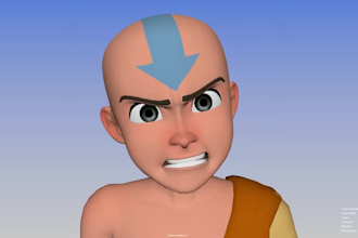 rig and animate 3d character in cc4, cc5, iclone8 reallusion, ue5 facial rig c4d