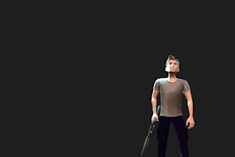 do 3d fight animation for game and movie