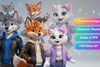 draw art of your furry character or fursona