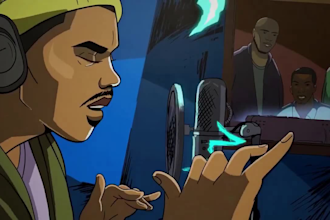 2d music video animation, cartoon animation 2d music video, animated short film