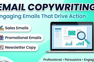 write engaging email copy that converts and drives sales