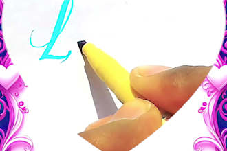 write your name or a short quote in cursive calligraphy