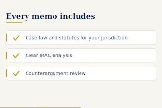 do legal research and legal drafting