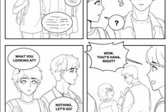 make comic or manga panel and comic or manga page
