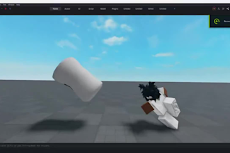 create roblox animation model character, r1 or r6 roblox
