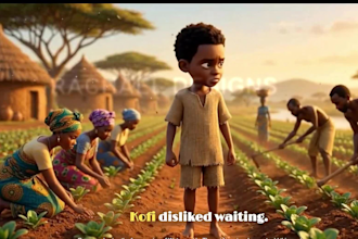 african folktales cinematic ai video ai animated african american storytelling