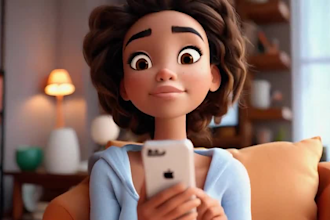 create ai video, 3d cartoon, pixar style, ai story, kids animation, disney style