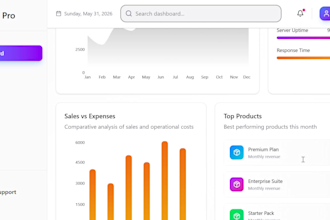 design and build saas dashboard in webflow