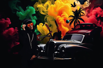 produce ai rap music video with cinematic hip hop visuals