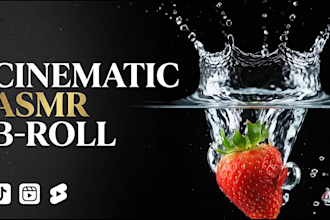 create hyper realistic cinematic asmr product b roll