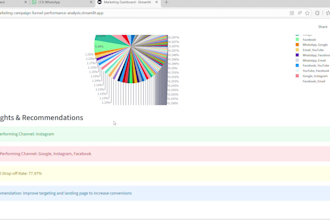 analyze data and build interactive dashboards