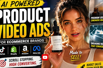 create cinematic ai product video ads ecommerce product video ai product ads