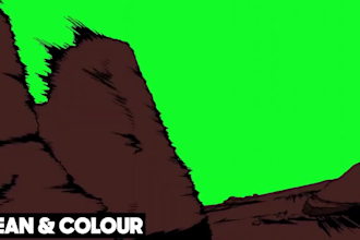2d animation, anime character animation, and hand drawn videos, youtube intro