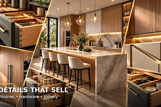 create kitchen cabinet 3d visualization for cabinet makers
