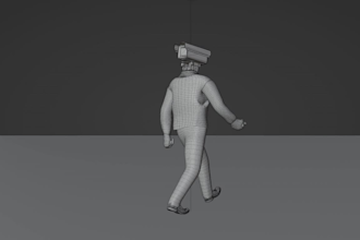 create 3d character model gmod character rpg game animation port sfm garry model