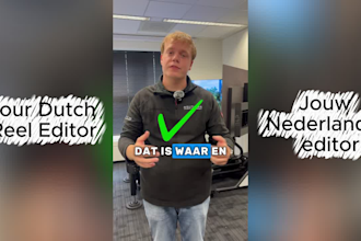 create dutch reel, dutch content video for tiktok, instagram