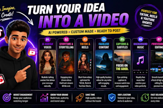 create custom avatar ai film video reels storytime video ai tiktok