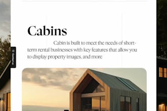 design a short term rental website, airbnb, vacation rental, property rental