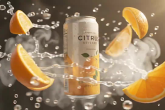 create cinematic beverage commercial and drink product ads
