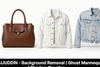 do product photo editing and transparent background