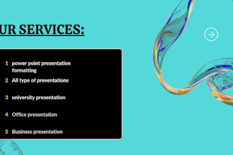 create a modern powerpoint presentation